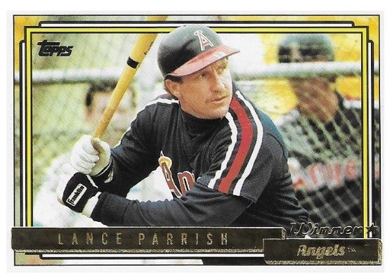 Parrish, Lance / 1992 California Angels / Topps #360