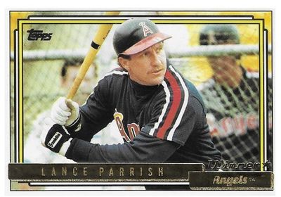 Parrish, Lance / 1992 California Angels / Topps #360