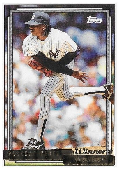 Perez, Pascual / 1992 New York Yankees / Topps #503