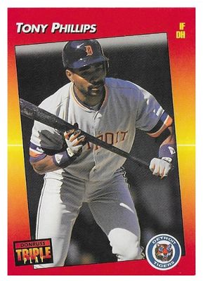 Phillips, Tony / 1992 Detroit Tigers / Triple Play #218