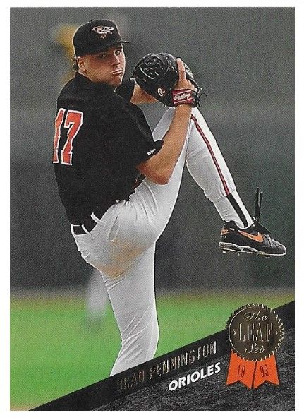 Pennington, Brad / 1993 Baltimore Orioles / Leaf #526