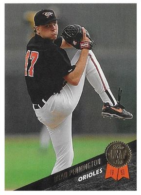 Pennington, Brad / 1993 Baltimore Orioles / Leaf #526