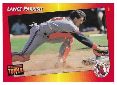 Parrish, Lance / 1992 California Angels / Triple Play #169