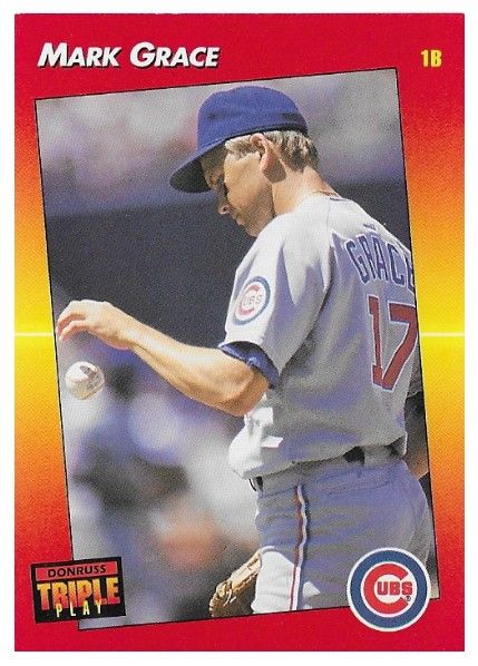Grace, Mark / 1992 Chicago Cubs / Triple Play #114