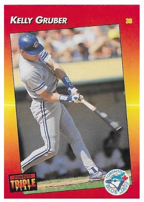 Gruber, Kelly / 1992 Toronto Blue Jays / Triple Play #242