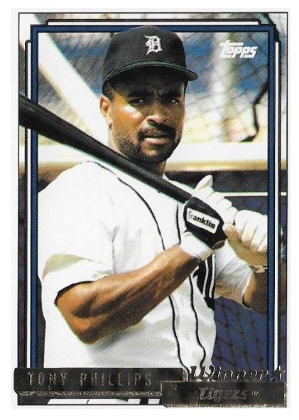 Phillips, Tony / 1992 Detroit Tigers / Topps #319