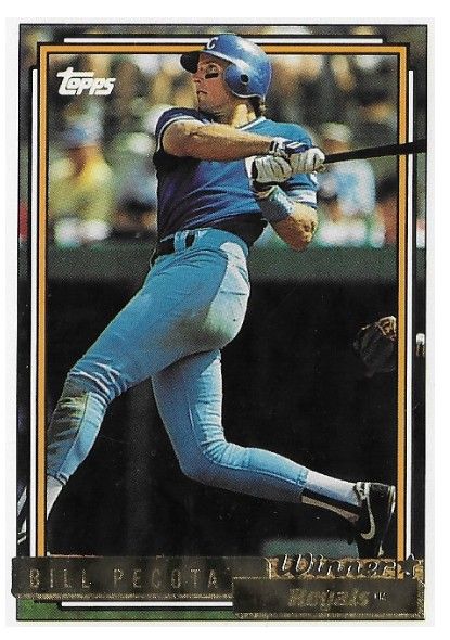 Pecota, Bill / 1992 Kansas City Royals / Topps #236