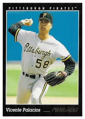Palacios, Vicente / 1993 Pittsburgh Pirates / Pinnacle #130
