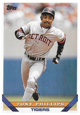 Phillips, Tony / 1993 Detroit Tigers / Topps #189