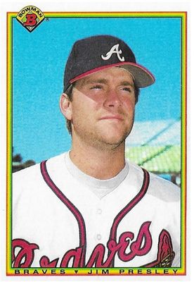Presley, Jim / 1990 Atlanta Braves / Bowman #18