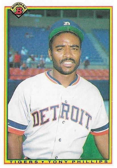 Phillips, Tony / 1990 Detroit Tigers / Bowman #359