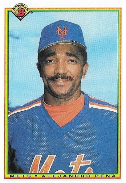 Pena, Alejandro / 1990 New York Mets / Bowman #124