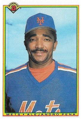 Pena, Alejandro / 1990 New York Mets / Bowman #124