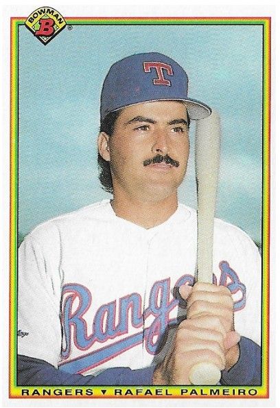 Palmeiro, Rafael / 1990 Texas Rangers / Bowman #496