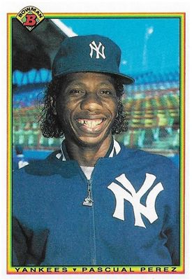 Perez, Pascual / 1990 New York Yankees / Bowman #430