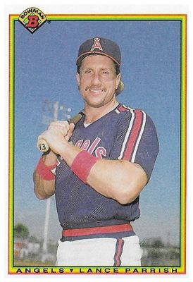 Parrish, Lance / 1990 California Angels / Bowman #295