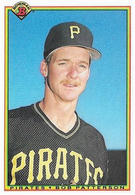 Patterson, Bob / 1990 Pittsburgh Pirates / Bowman #168
