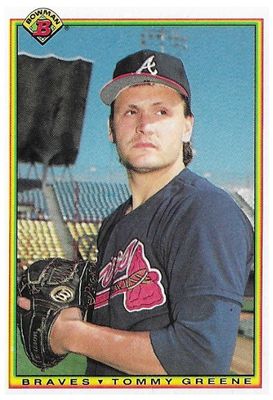 Greene, Tommy / 1990 Atlanta Braves / Bowman #1