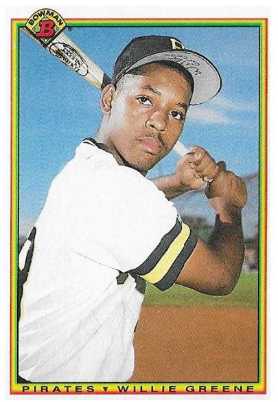 Greene, Willie / 1990 Pittsburgh Pirates / Bowman #173
