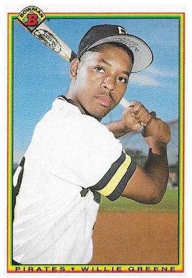 Greene, Willie / 1990 Pittsburgh Pirates / Bowman #173