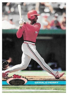 Perry, Gerald / 1991 St. Louis Cardinals / Stadium Club #379