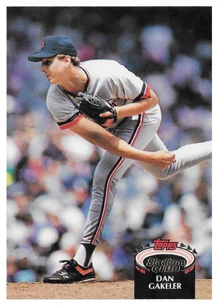 Gakeler, Dan / 1992 Detroit Tigers / Stadium Club #276