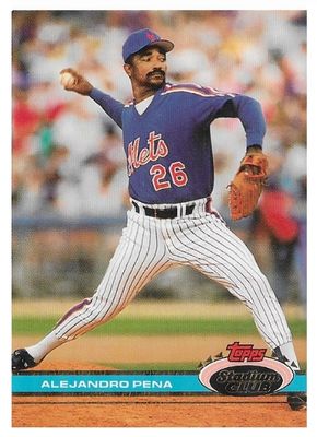 Pena, Alejandro / 1991 New York Mets / Stadium Club #583