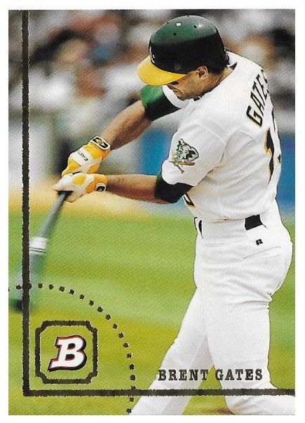 Gates, Brent / 1994 Oakland Athletics / Bowman #304