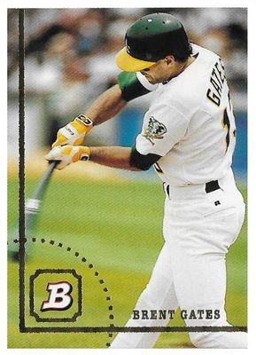 Gates, Brent / 1994 Oakland Athletics / Bowman #304
