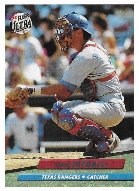 Petralli, Geno / 1992 Texas Rangers / Ultra #138