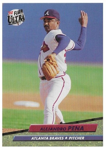 Pena, Alejandro / 1992 Atlanta Braves / Ultra #462