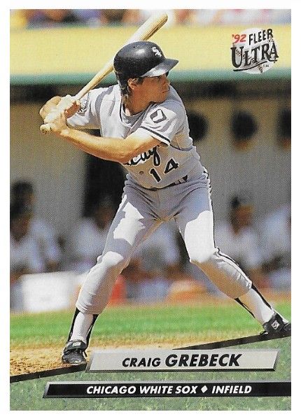 Grebeck, Craig / 1992 Chicago White Sox / Ultra #34