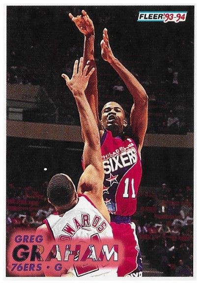 Graham, Greg / 1993-94 Philadelphia 76ers / Fleer #351