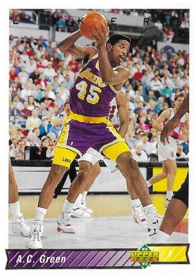 Green, A.C. / 1992-93 Los Angeles Lakers / Upper Deck #195