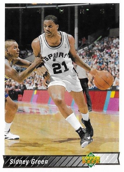 Green, Sidney / 1992-93 San Antonio Spurs / Upper Deck #204