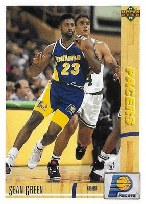 Green, Sean / 1991-92 Indiana Pacers / Upper Deck #421