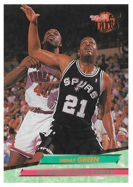 Green, Sydney / 1992-93 San Antonio Spurs / Ultra #166