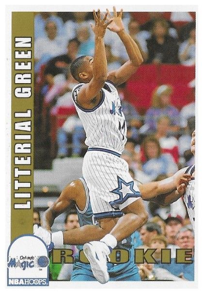 Green, Litterial / 1992-93 Orlando Magic / Hoops #440