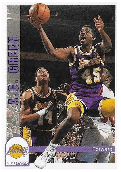 Green, A.C. / 1992-93 Los Angeles Lakers / Hoops #109