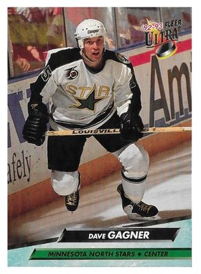 Gagner, Dave / 1992-93 Minnesota North Stars / Ultra #94