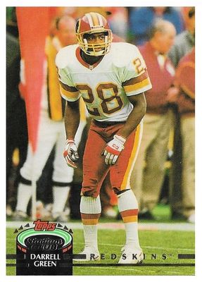 Green, Darrell / 1992 Washington Redskins / Stadium Club #100
