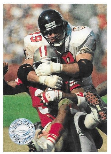 Green, Tim / 1991 Atlanta Falcons / Pro Set Platinum #3