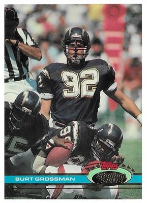 Grossman, Burt / 1991 San Diego Chargers / Stadium Club #292