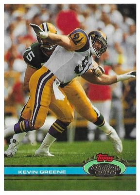 Greene, Kevin / 1991 Los Angeles Rams / Stadium Club #453