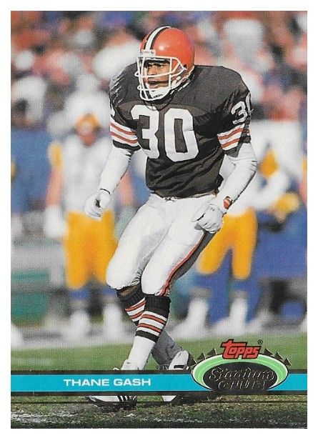 Gash, Thane / 1991 Cleveland Browns / Stadium Club #311