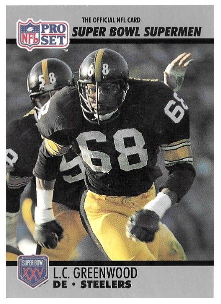 Greenwood, L.C. / 1990 Pittsburgh Steelers / Pro Set #77