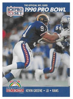 Greene, Kevin / 1990 Los Angeles Rams / Pro Set #392