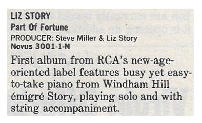 Story, Liz / Part of Fortune / 1986