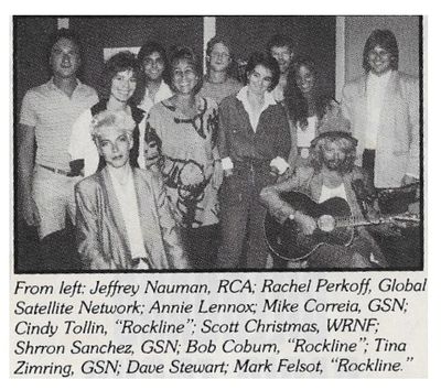 Eurythmics / Rockline - WRNF / 1986