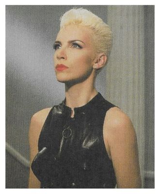 Eurythmics / Annie Lennox: Wearing Black Leather Vest / 1986